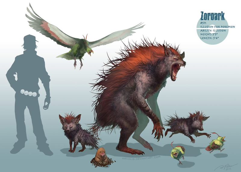 Illustration for article titled Pokémon se merece un juego con criaturas ultrarrealistas como estas